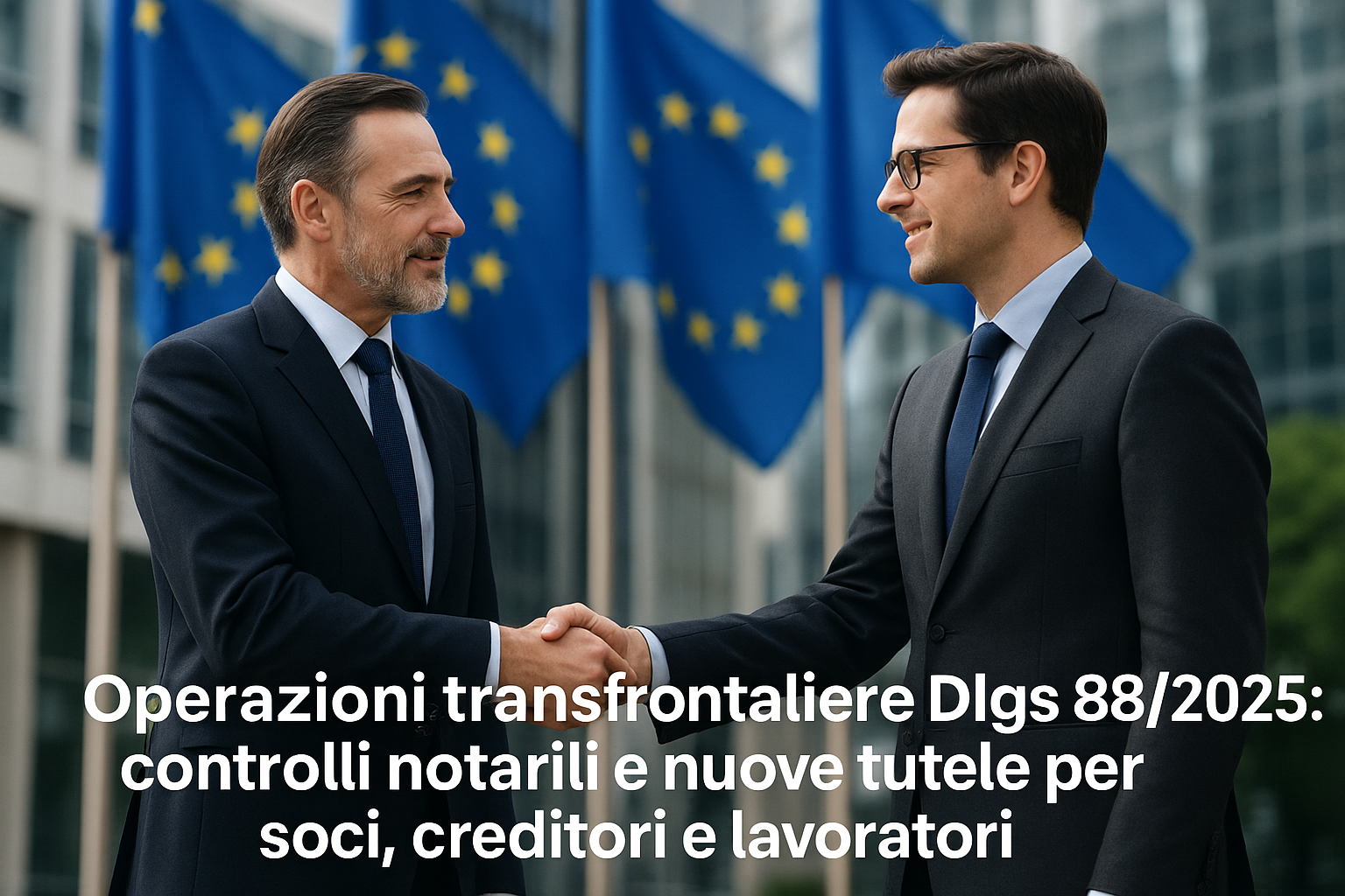 Operazioni transfrontaliere Dlgs 88/2025: controlli notarili e nuove tutele per soci, creditori e lavoratori